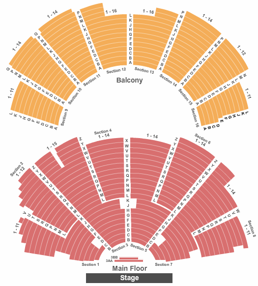 Ryman Auditorium The Mavericks Seating Chart